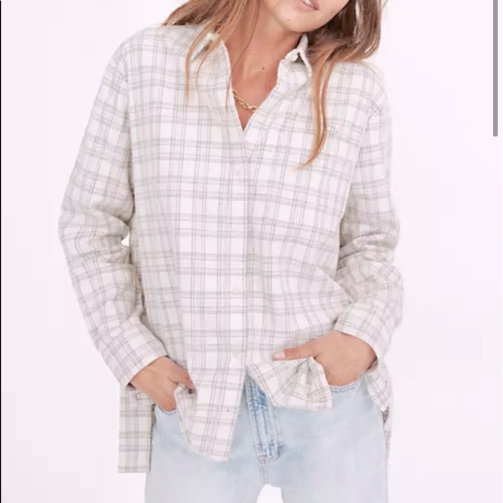 Madewell corduroy Ex Boyfriend Shirt